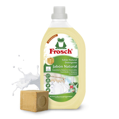 Lessive naturelle au savon, Frosch, 1500 ml