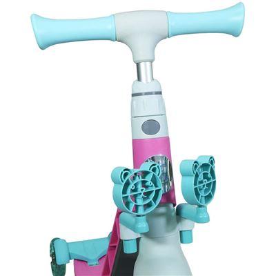 Pillu Patinete infantil 3 en 1 Rosa