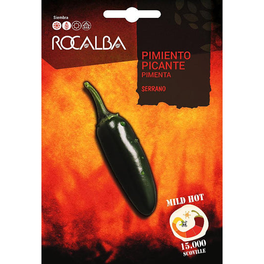 Serrano Rocalba hete pepers
