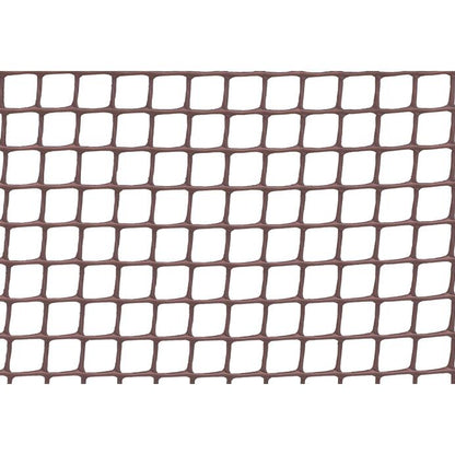 Malla Cuadranet 1x5m 5x5 mm Nortene Marrón