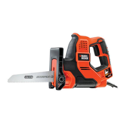 Säge Scorpion 500 W AutoSelect + 3 Sägeblätter und Koffer Black+Decker RS890K-QS