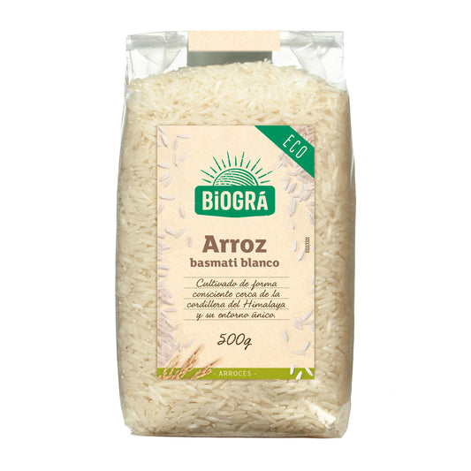 Riz basmati blanc bio 500 g Biográ