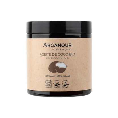 Olio di cocco BIO 100% puro Arganour 250 ml