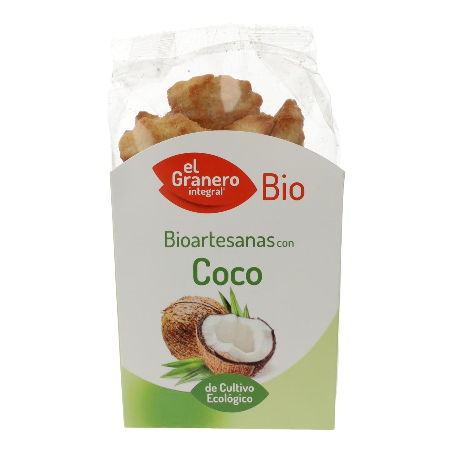 Biscotti artigianali con cocco biologico El Granero, 220 g