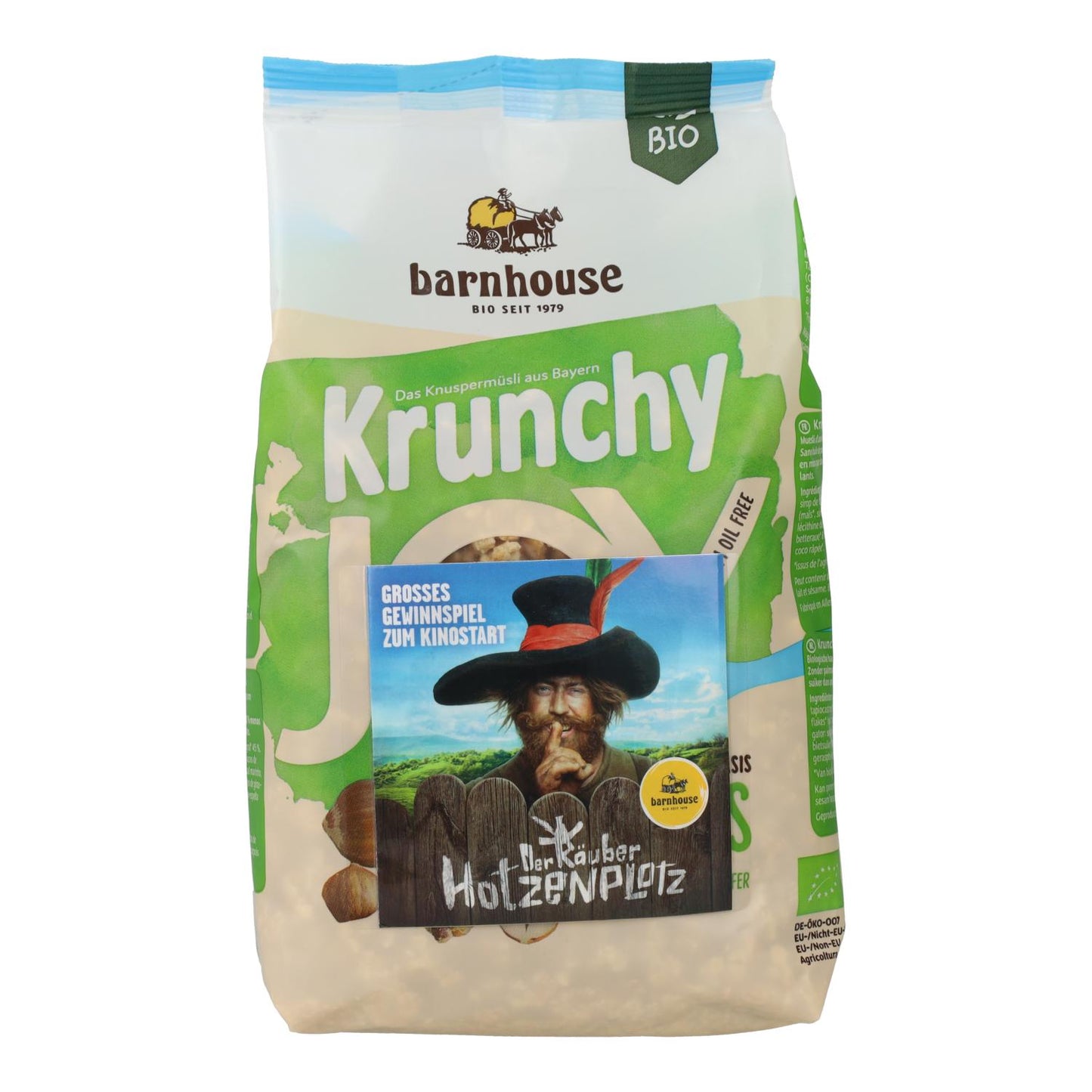 Barnhouse Organic Hazelnut Krunchy Joy Muesli 375 g