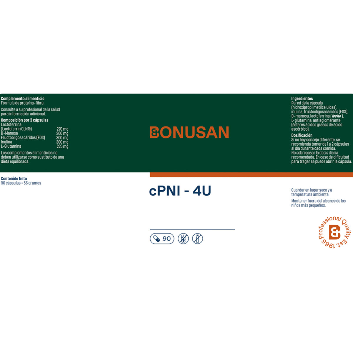 Bonusan cPNI – 4U 90 capsules