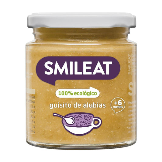 Petit pot BIO Guisito de haricots Smileat, 230 g