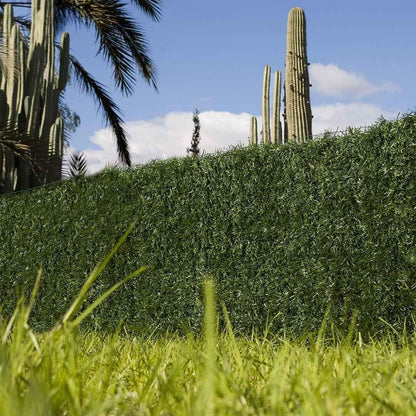 Haie artificielle Dense bicolore 1x3 m 1,00 X 3