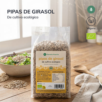 Gepelde zonnebloempitten ECO Planeta Huerto 2,5 kg