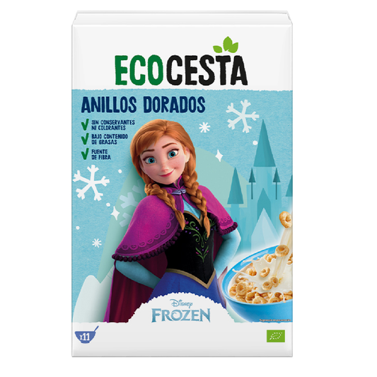 Frühstückscerealien Anillos Dorados BIO Disney Edition Ecocesta 330 g
