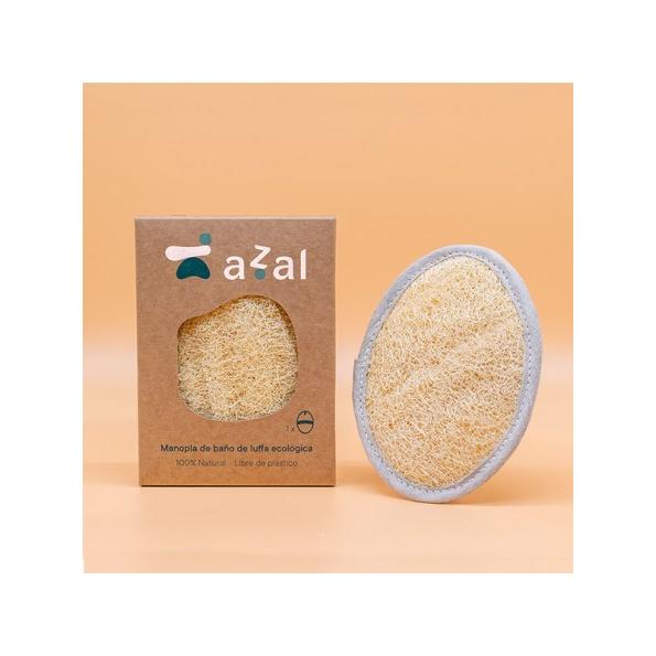 Ekologiczna rękawica do ciała z luffy w kształcie owalu