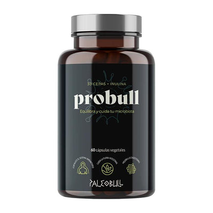 Probull probiotic with 30 strains Paleobull 60 capsules