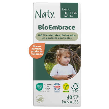 Naty No. 5 Nappy 11-25 kg Eco by Naty 40 pcs