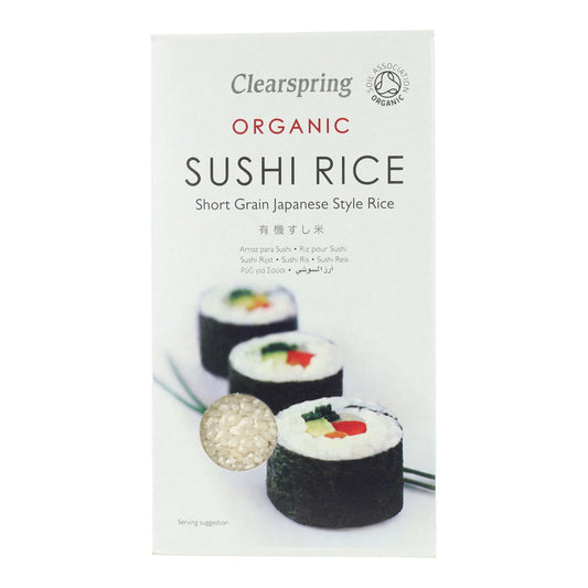 Arroz para Sushi Clearspring 500 g