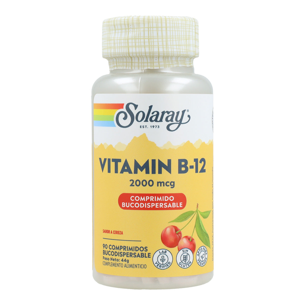 Solaray Vitamina B-12 2000 mcg 90 compresse