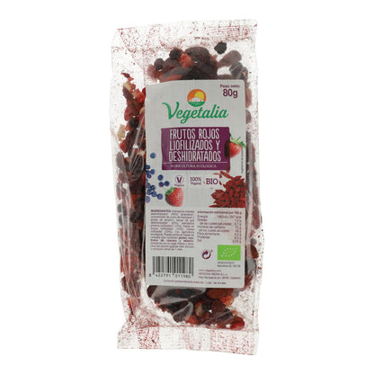 Mix gevriesdroogde rode vruchten Bio 80 g Vegetalia