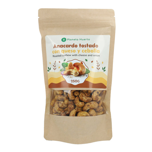 Geröstete Cashewnüsse mit Käse und Zwiebel Planeta Huerto 250gr