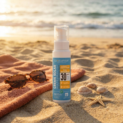 Zonnebrandspray met hoge UVA-bescherming SPF 30, biologisch, veganistisch, zonder nanodeeltjes 125 ml