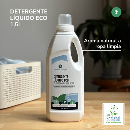 Płyn do prania ECO Naturalny zapach czystego prania Planeta Huerto 1,5 litra