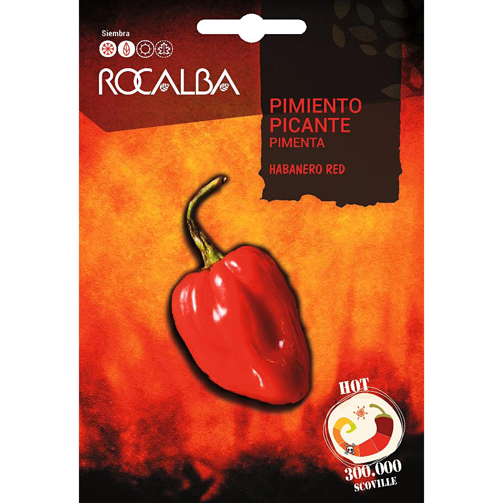 Habanero Red Rocalba chilipeperzaadjes