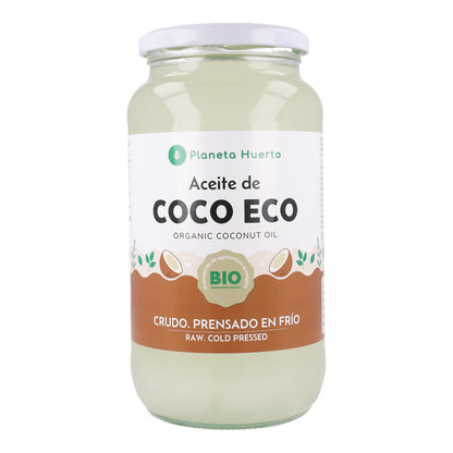 2er-Pack Bio-Kokosöl Planeta Huerto 860 ml