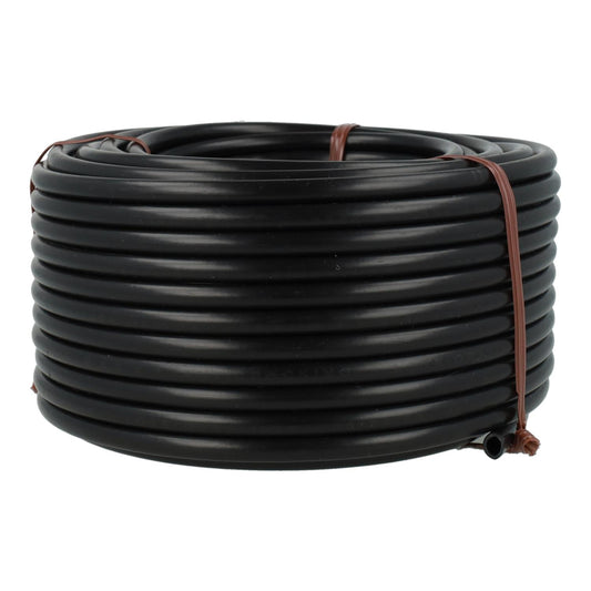 Black micro tubing Ø 4 mm Planeta Huerto 25 m
