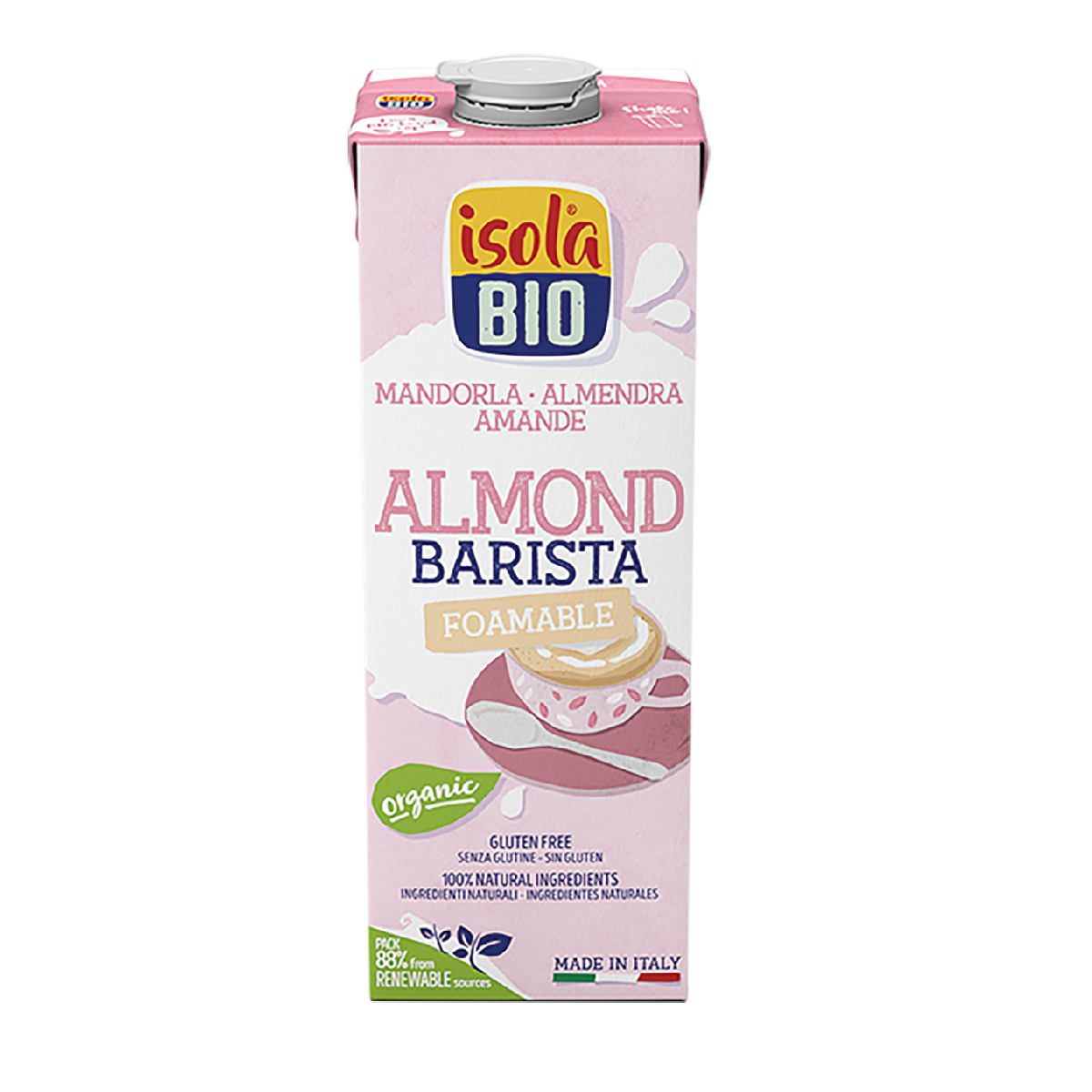 Boisson aux amandes Barista BIO Isola Bio 1 L