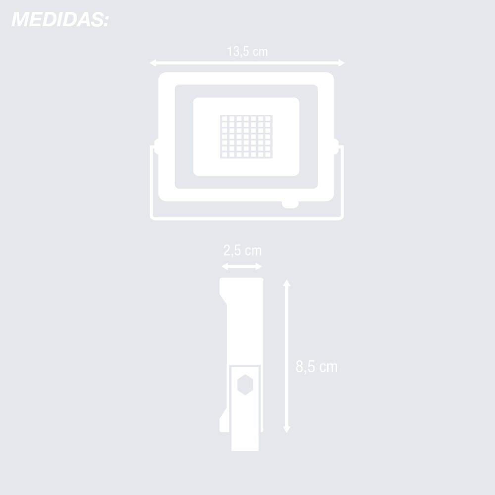 Stały projektor LED 10 W