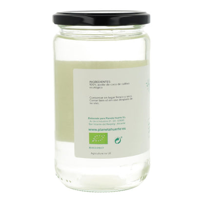 Pak 3xOrganische ontgeurde kokosolie ECO Planeta Huerto 500 ml