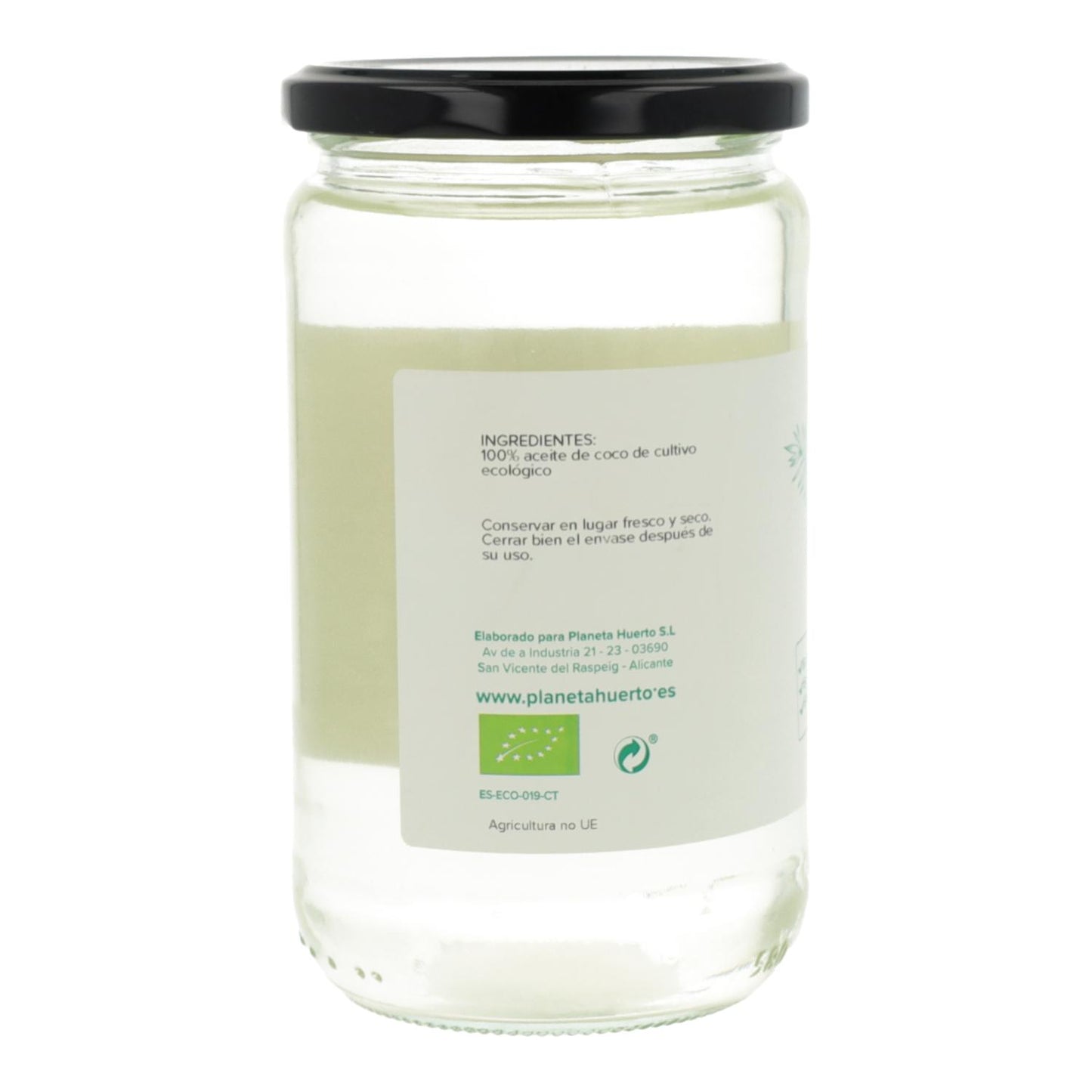 6er-Pack desodoriertes Kokosöl ECO Planeta Huerto 500 ml