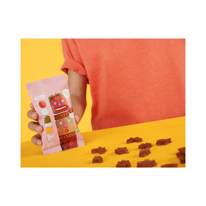 Pack 15x Snack de fresa y manzana ECO 25 g, Triboo