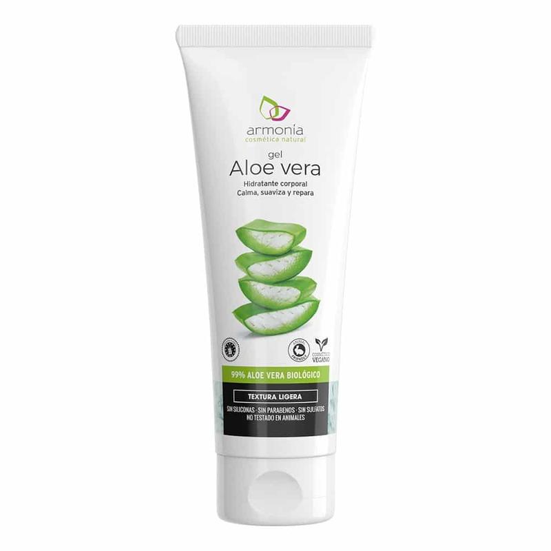 99 % ekologisk aloe vera-gel från Armonía Cosmética natural 200 ml