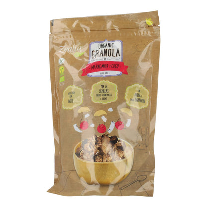 Granola mirtilli e cocco BIO senza glutine Zealia 300 g