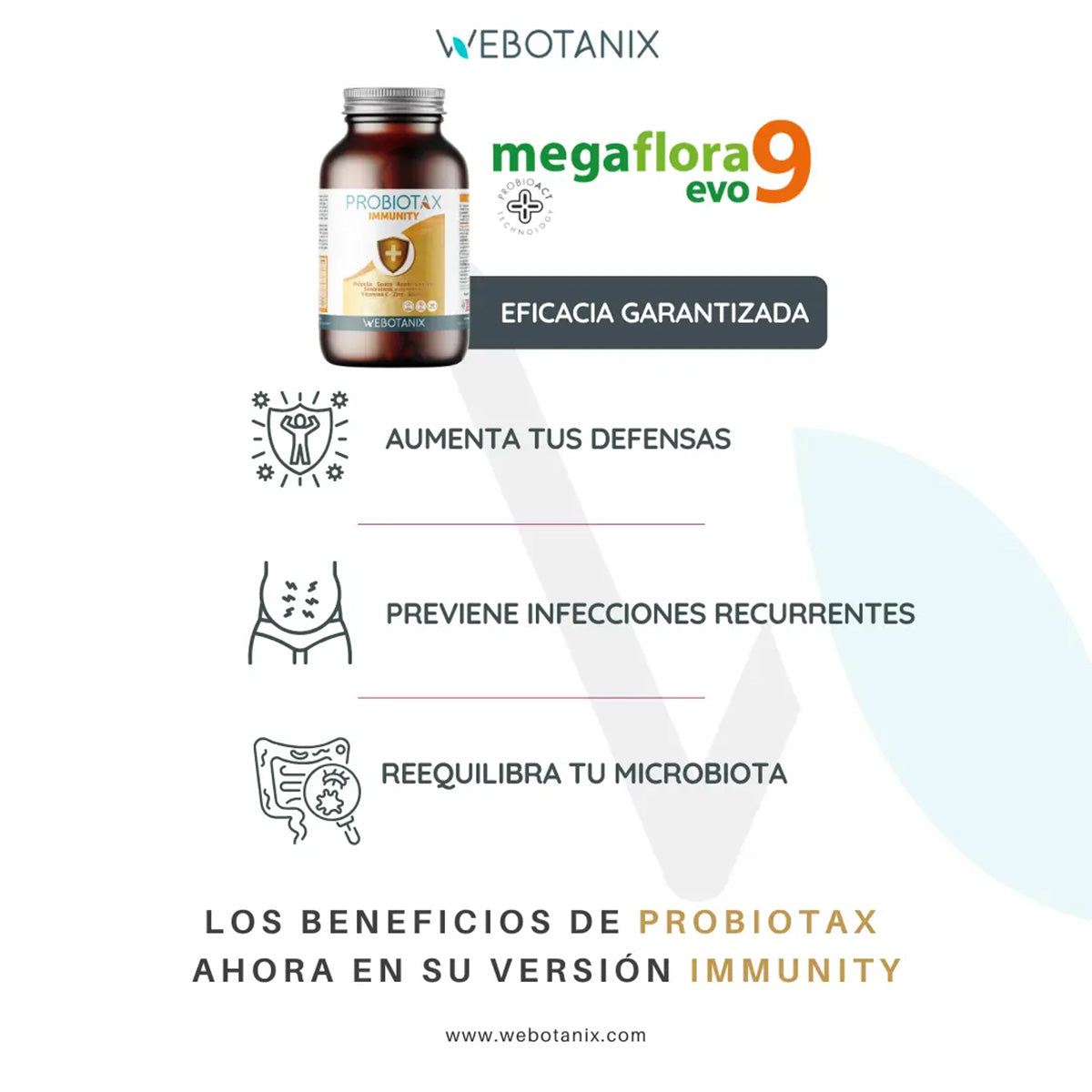 Probiotax Immunity WeBotanix 45 capsules