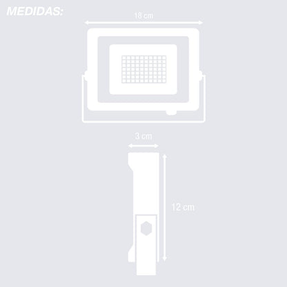 Stały projektor LED 30 W