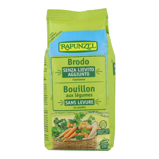 Caldo de Verduras Sin Levadura Brodo Rapunzel 500 g
