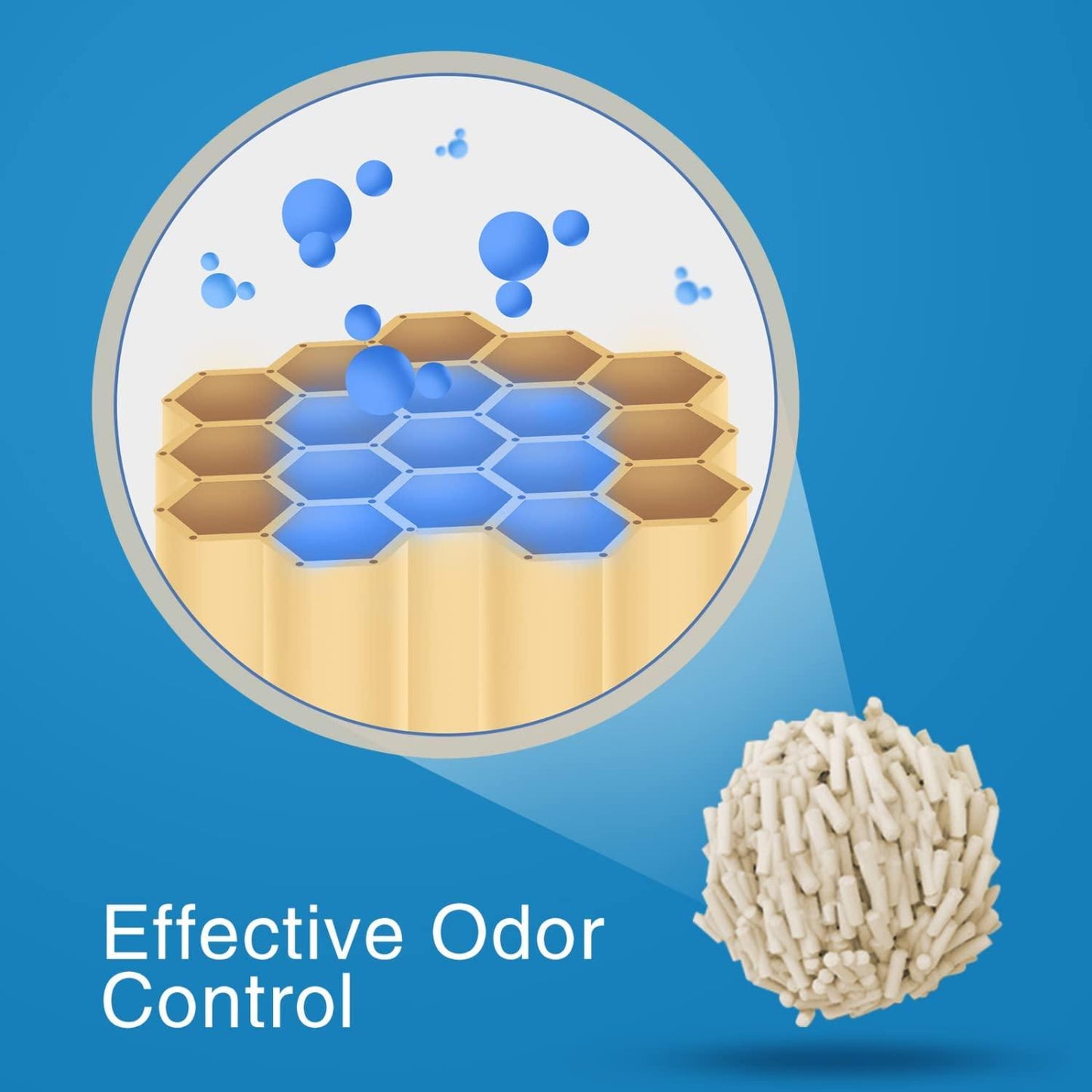 Litière pour chat biodégradable au tofu Nobleza 3,8 L