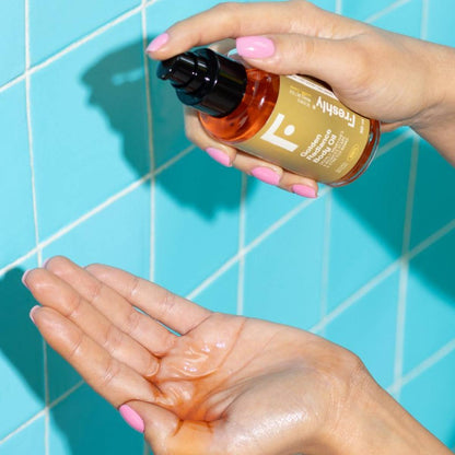 Zestaw 2x olejek do ciała Golden Radiance Freshly 200 ml