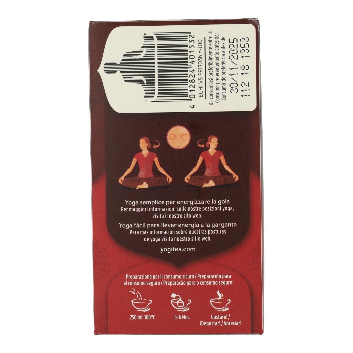 Thé Yogi Bio Échinacée, 17 sachets