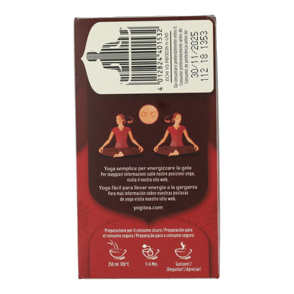 Thé Yogi Bio Échinacée, 17 sachets