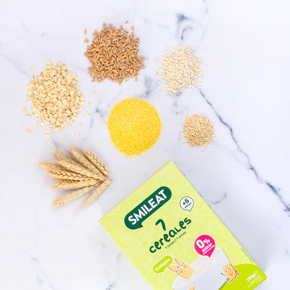 6er-Pack 7-Korn-Brei Eco Smileat 200 g