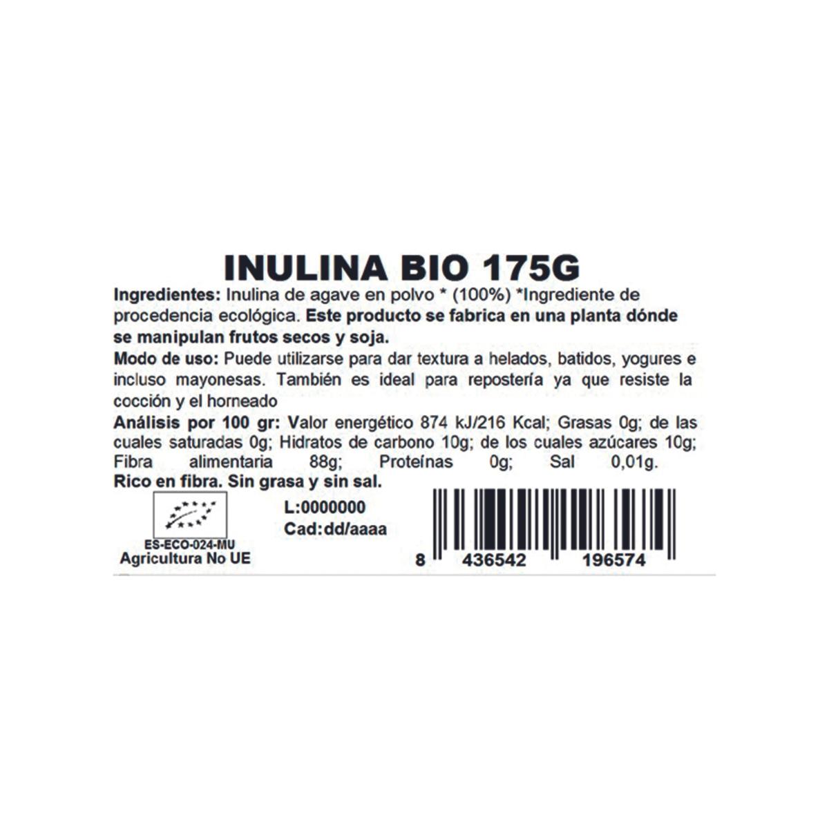 Biologische inuline NaturGreen 175 g