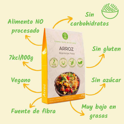 Riz de konjac La Boutique du Konjac 270 g