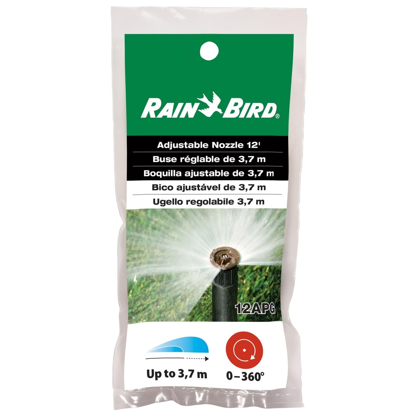 Boquilla regulable de 0 a 360° Rainbird 15VAN