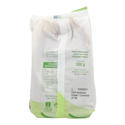 El Granero Brown Cane Sugar with Molasses 500 g