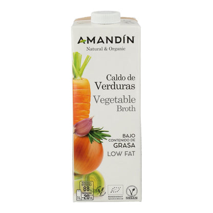 Bouillon de légumes Amandin 1L