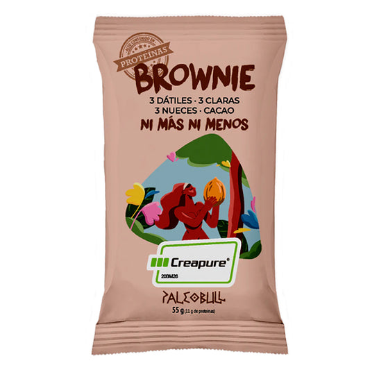 Barretta singola brownie Creapure, Paleobull, 55 g