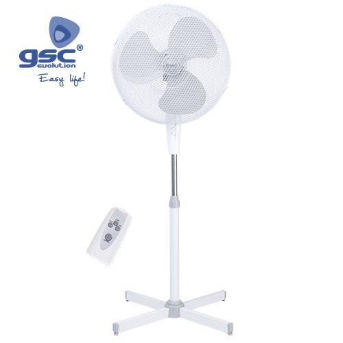 Standventilator 43 cm 45 W mit Fernbedienung