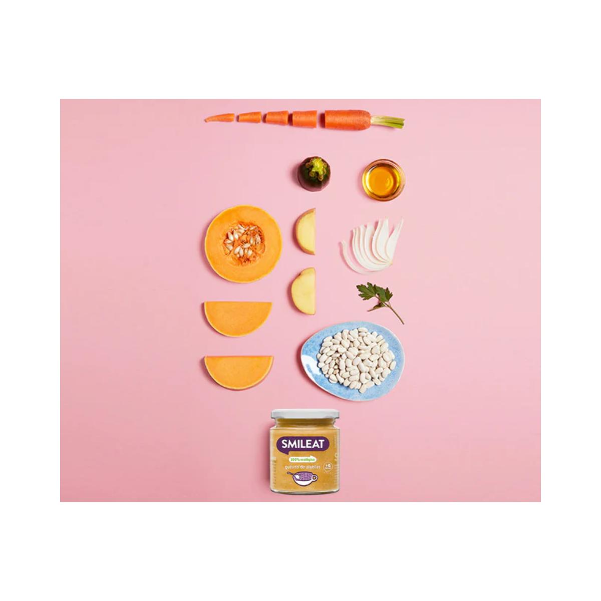 PROMOCJA 3x słoiczek BIO Guisito z fasolą Smileat 230 g