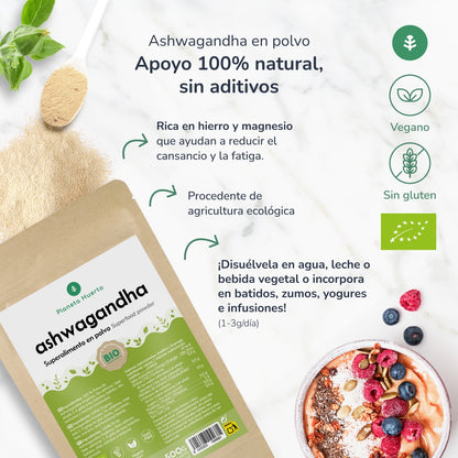Ashwagandha poeder ECO Planeta Huerto 500 g